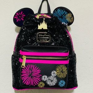 Minnie Main Attraction Fireworks Loungefly